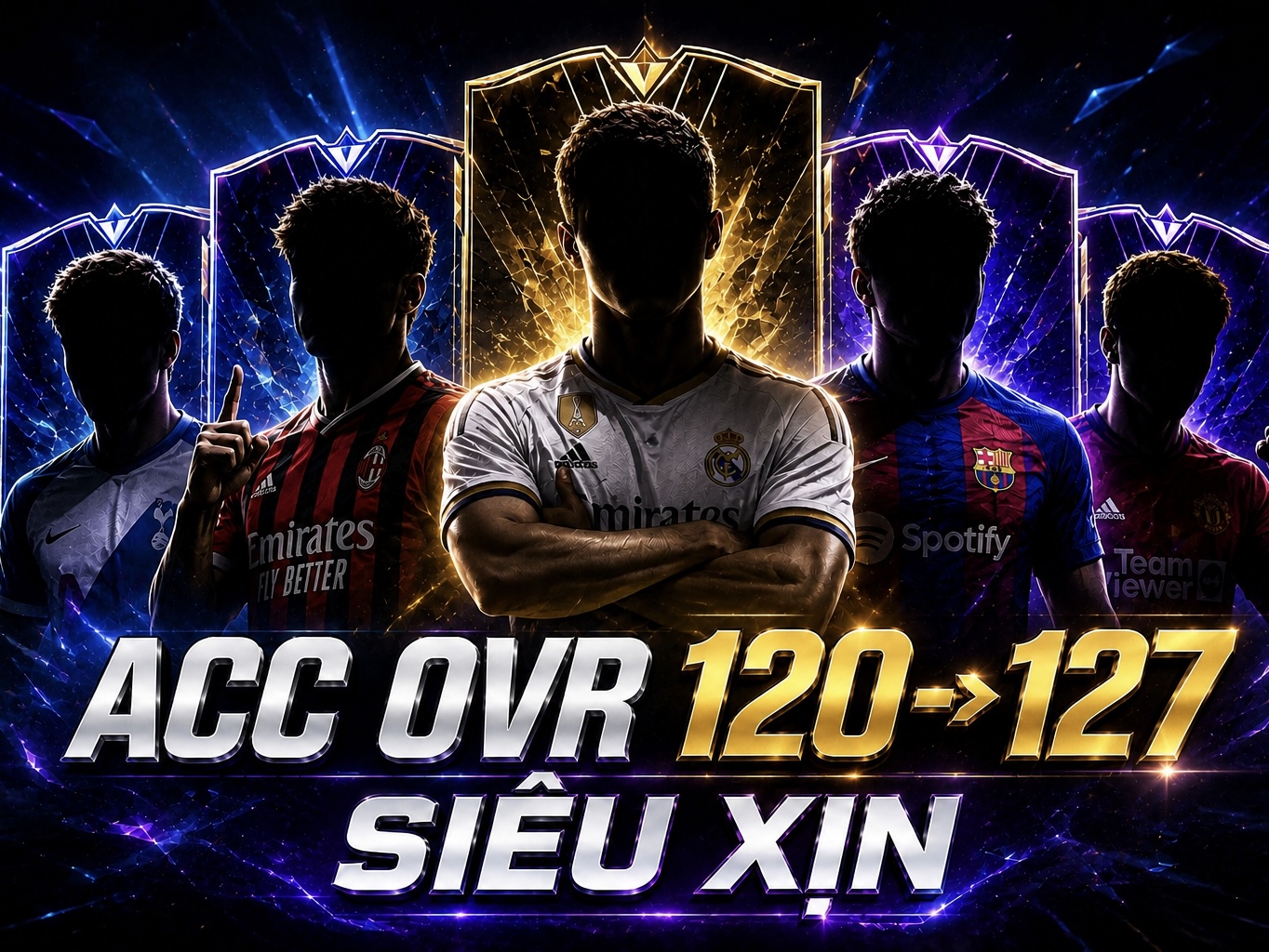 TỈ LỆ 100% OVR 125-128 - Code FC Mobile